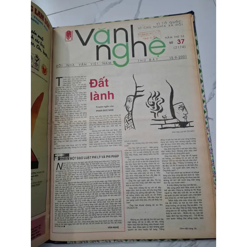 Báo Văn Nghệ 2001 số 27 đến số 39 799223