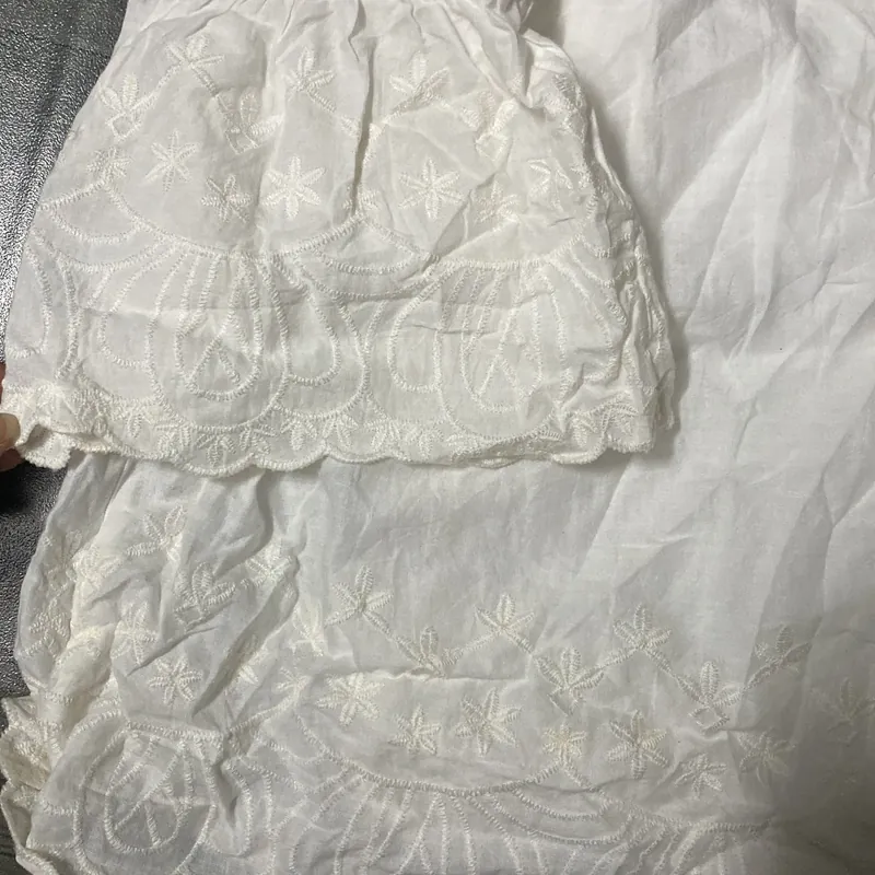 Áo xô Nhật dáng babydoll dc thêu tỉ mỉ hết áo 647022