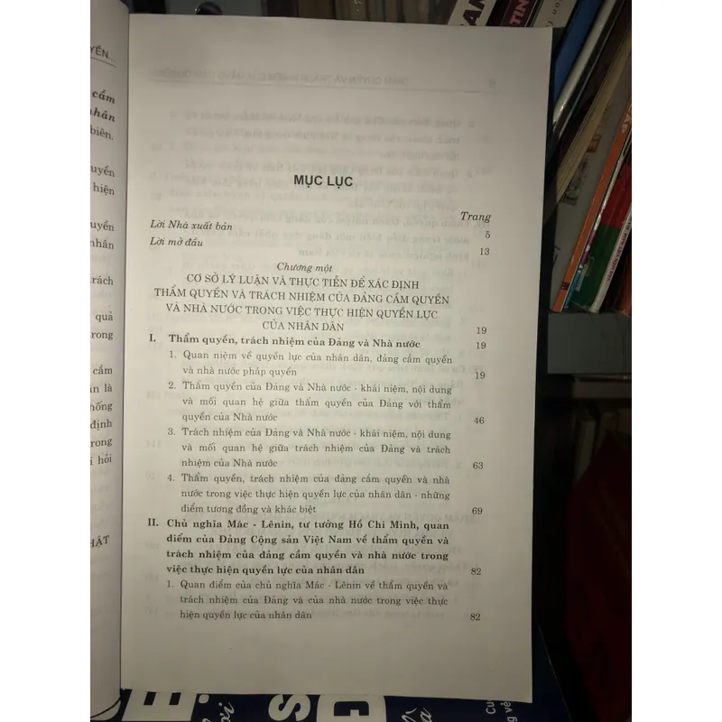 Thẩm quyền và trách nhiệm của Đảng cầm quyền và Nhà nước trong việc thực hiện quyền lực… 716682