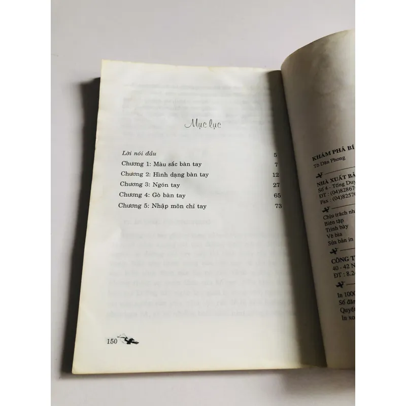 KHÁM PHÁ BÍ ẨN BÀN TAY 693645