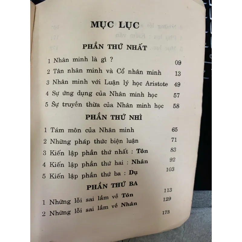 ĐÔNG PHƯƠNG LUẬN LÝ HỌC - NHẤT HẠNH 1008004