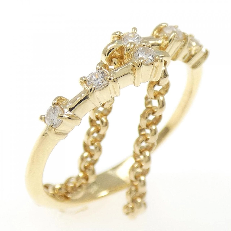 Nhẫn kim cương K18YG 0.12CT - Hàng hiệu Chính hãng 854662