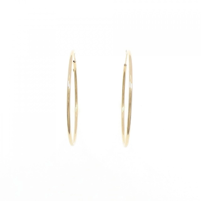 Bông tai hoop K18YG Star Jewelry 666038