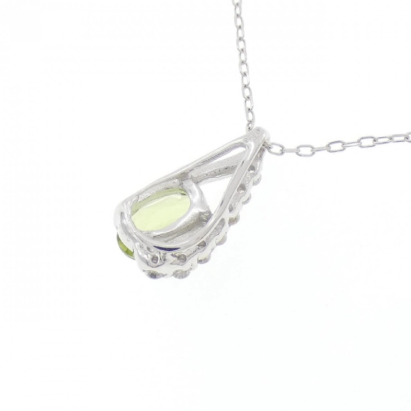 K18WG Peridot Necklace - Hàng hiệu Authentic 857430
