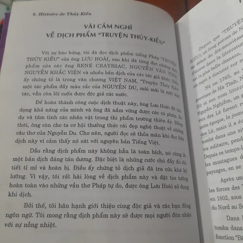 HISTOIRE de THÚY KIỀU (truyện Kiều song ngữ Pháp - Việt) 734890