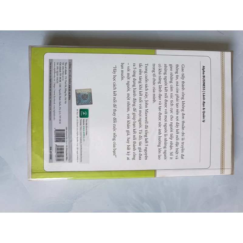 Ai cũng giao tiếp nhưng mấy người kết nối - John C. Maxwell (mới 99%) 160917
