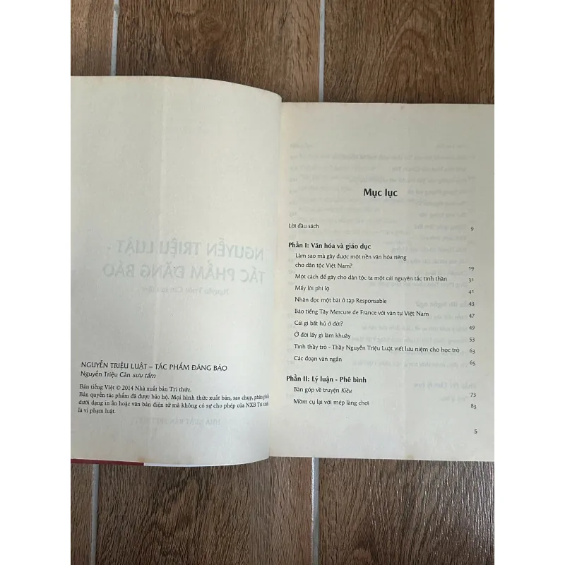 Tác Phẩm Đăng Báo - Nguyễn Triệu Luật (Nguyễn Triệu Căn sưu tầm) (NXB Tri Thức) 750268