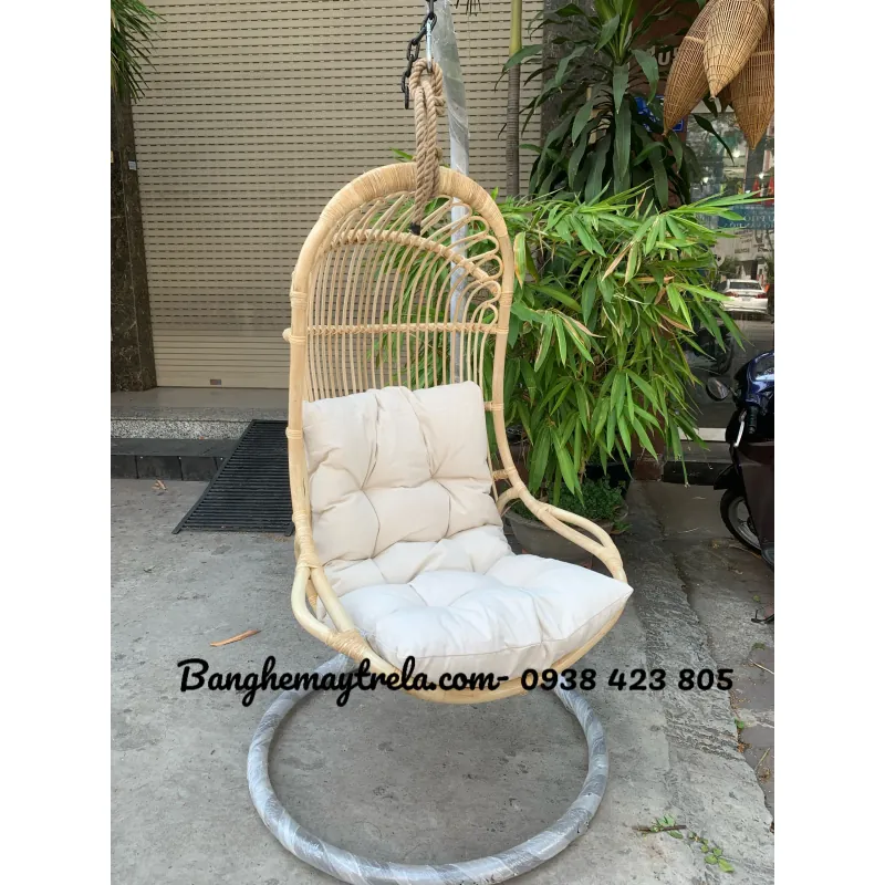 Xích đu mây ban công 792495