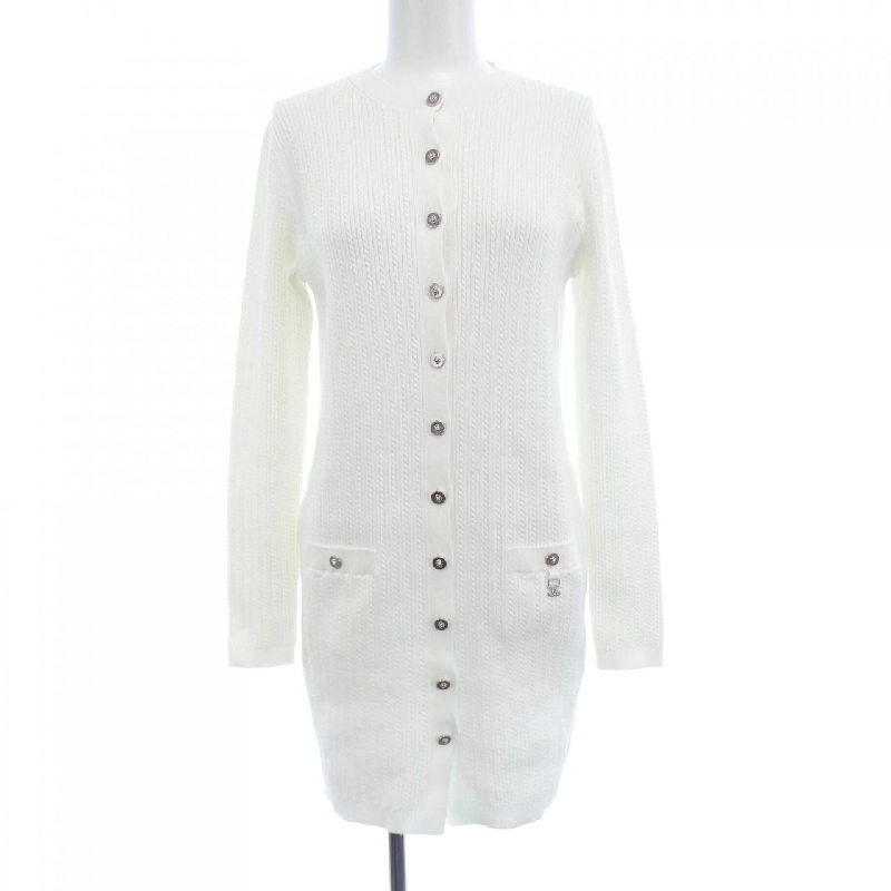 【Mã giảm giá】Áo cardigan dài CHANEL 645957