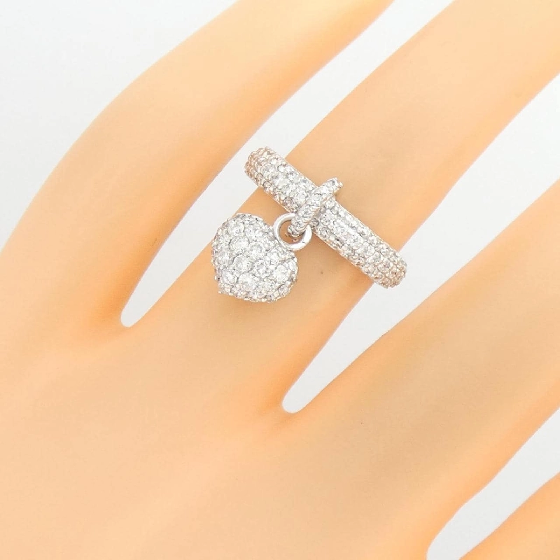 Nhẫn kim cương hình trái tim Ponte Vecchio 0.96CT - Hàng hiệu Authentic 838099