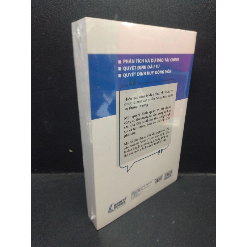 Quản Trị Tài chính Nguyễn Tấn Bình mới 100% HCM1004 quản lý 914107