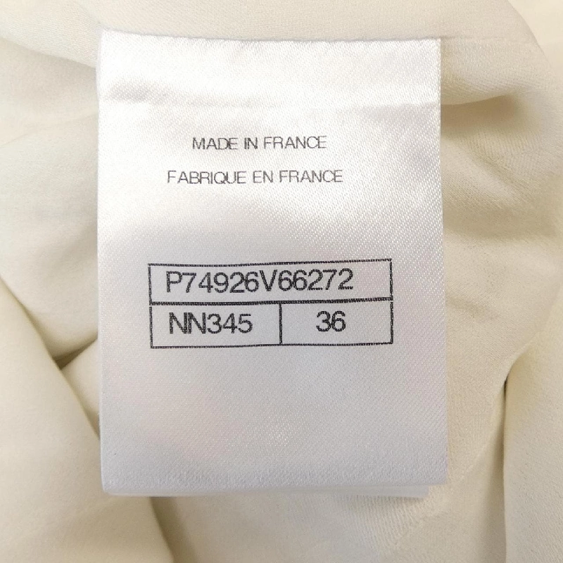 Jacket không cổ CHANEL P74926V66272 23S 631964