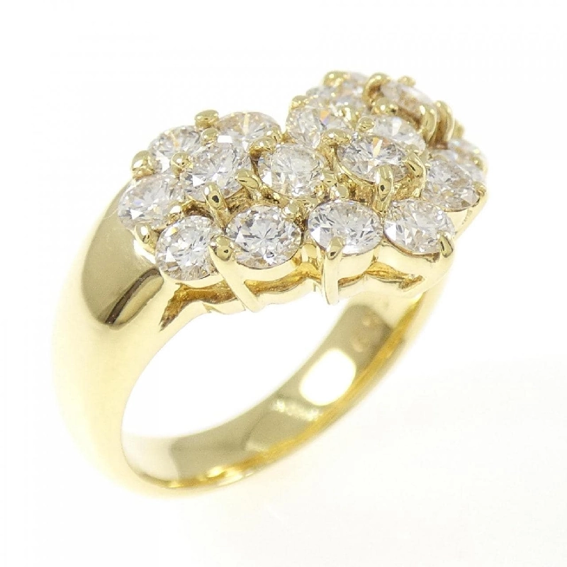 Nhẫn kim cương hình trái tim K18YG 1.59CT - Hàng hiệu chính hãng 849307