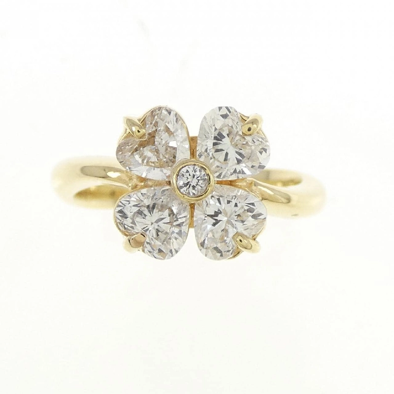 Nhẫn kim cương hoa K18YG 1.15CT 670761