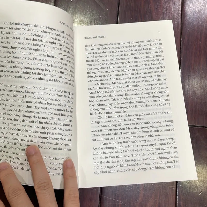 📘 KHÔNG THỂ BỎ LỠ Gilles Legardinier tiểu thuyết Pháp hài hước lãng mạn chữa lành nhẹ  1061731