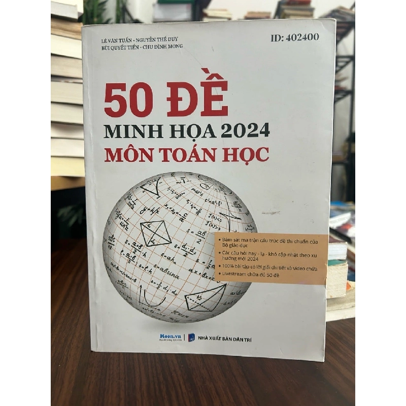 50 đề minh họa 2024 môn toán học-NXB Dân Trí 797226