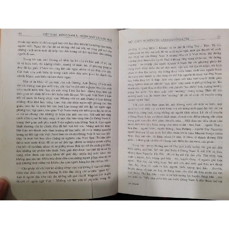 Việt Nam - Đông Nam Á ngôn ngữ và văn hóa - Phạm Đức Dương 779401