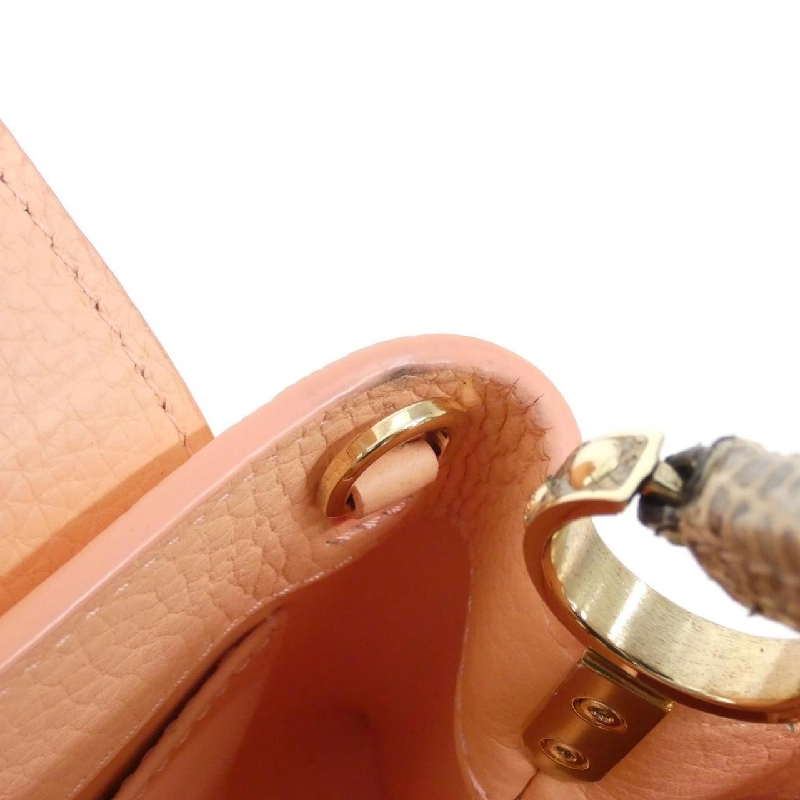 Túi xách Louis Vuitton Exotic Leather Capucines MINI M55921 617987