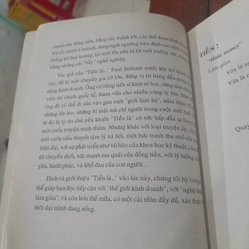 Paul Loup Sulitzer - TIỀN! Niềm Vui Sướng, tập 1 475113