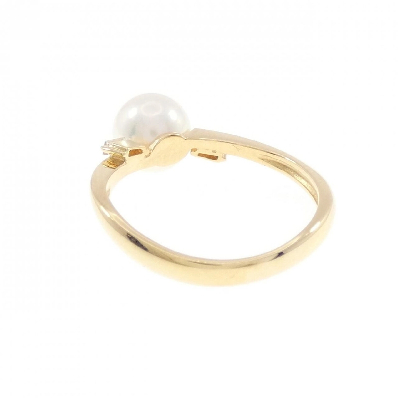 Nhẫn ngọc trai Akoya K18YG 6.7mm 668913