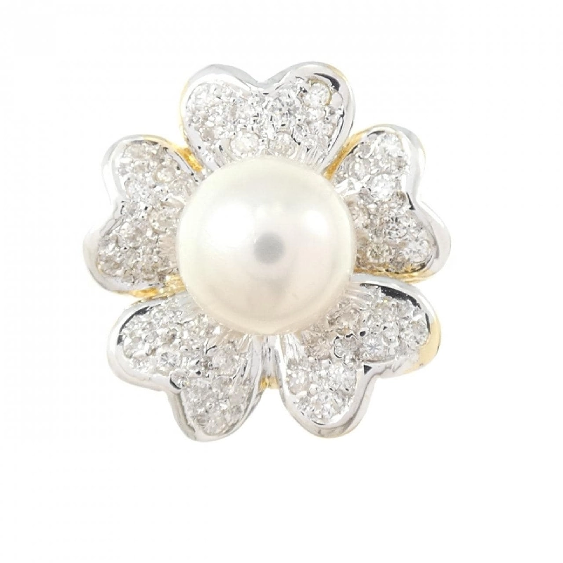 Nhẫn ngọc trai Akoya 8mm K18YG/K18WG - Hàng hiệu Chính hãng 847265