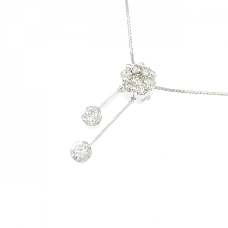 Dây chuyền kim cương K18WG 0.30CT - Hàng hiệu Chính hãng 859872