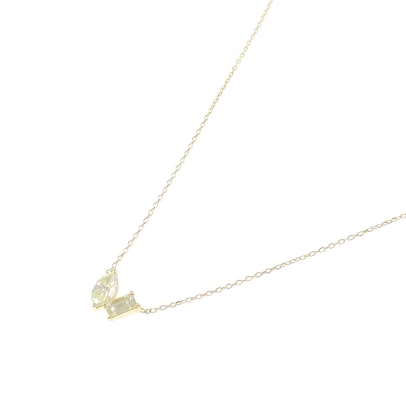 K18YG Dây chuyền kim cương 0.50CT - Hàng hiệu Chính hãng 862030