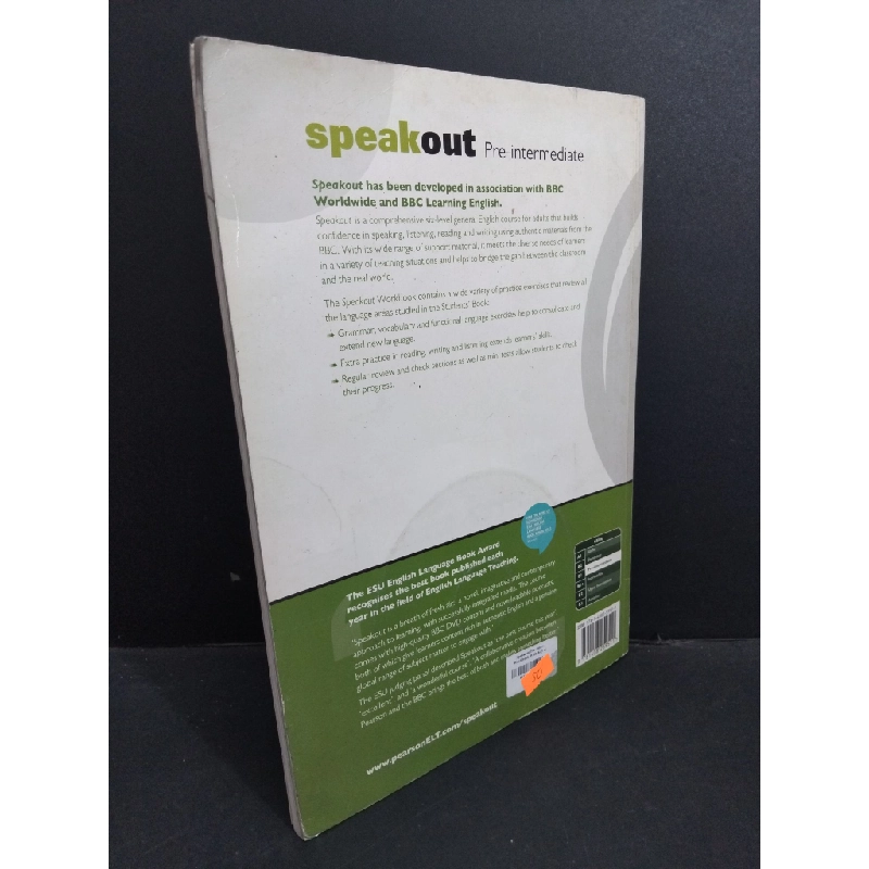 Speakout Pre-intermediate workbook with key (kèm CD) mới 80% bẩn bìa, ố nhẹ, tróc bìa, tróc gáy HCM2811 Antonia Clare, JJ Wilson HỌC NGOẠI NGỮ 356659