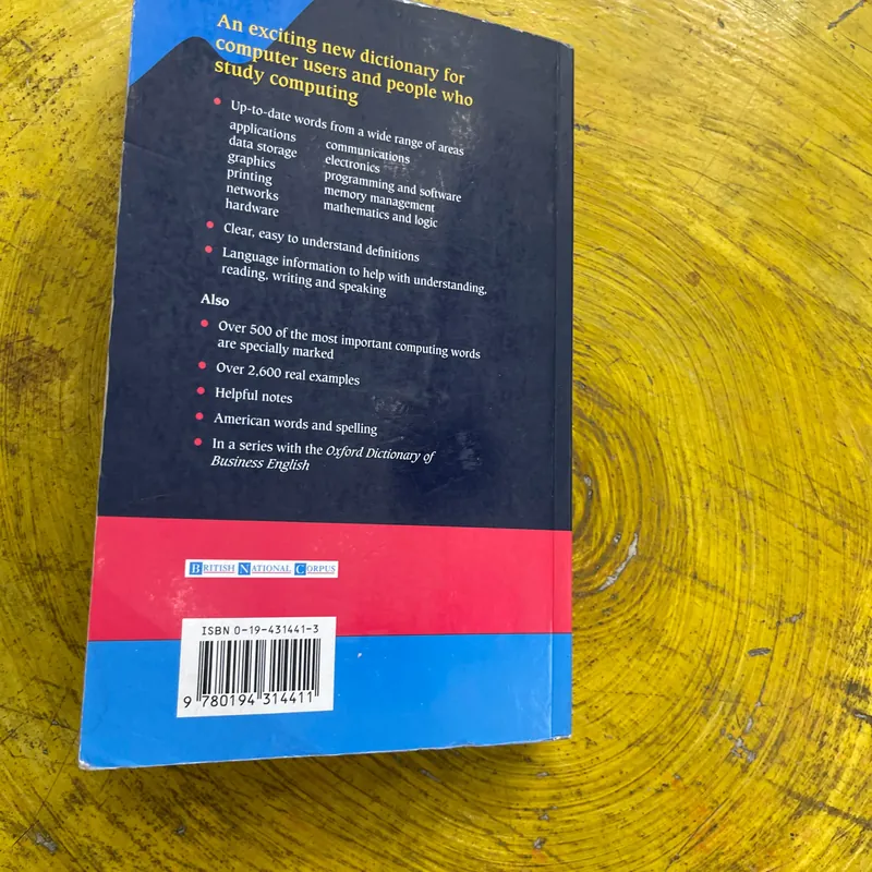 OXFORD DICTIONARY OF COMPUTING FOR LEARNERS OF ENGLISH  562025