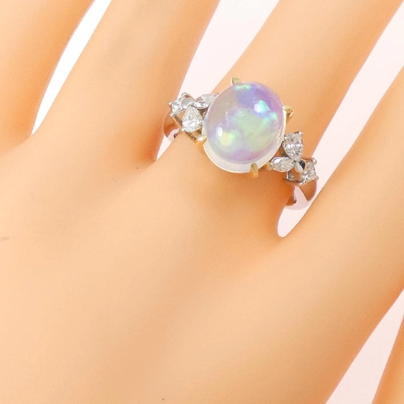 Nhẫn tổng hợp opal 3.25CT - Hàng hiệu Authentic 836648