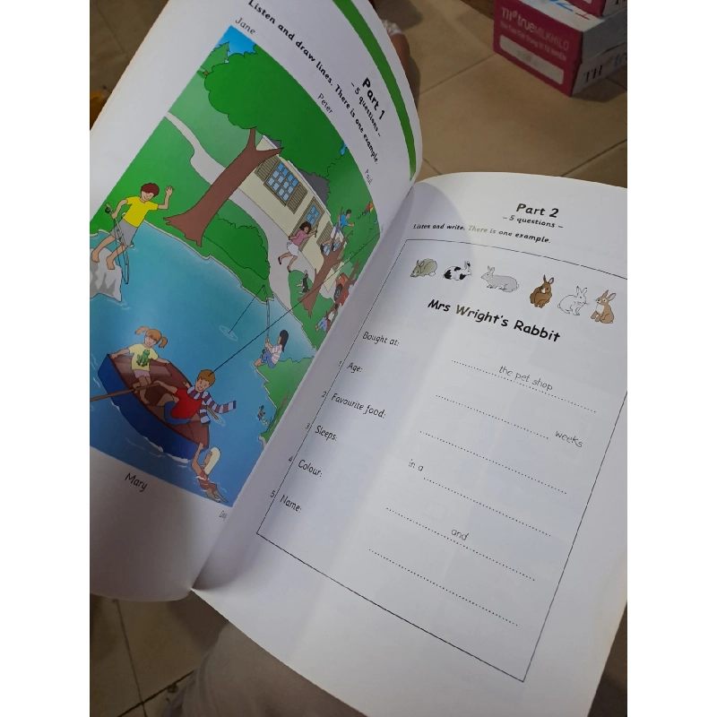 Movers 7 Cambridge English mới 70% ẫm rách ít chưa viết HCM0808 HỌC NGOẠI NGỮ 527089