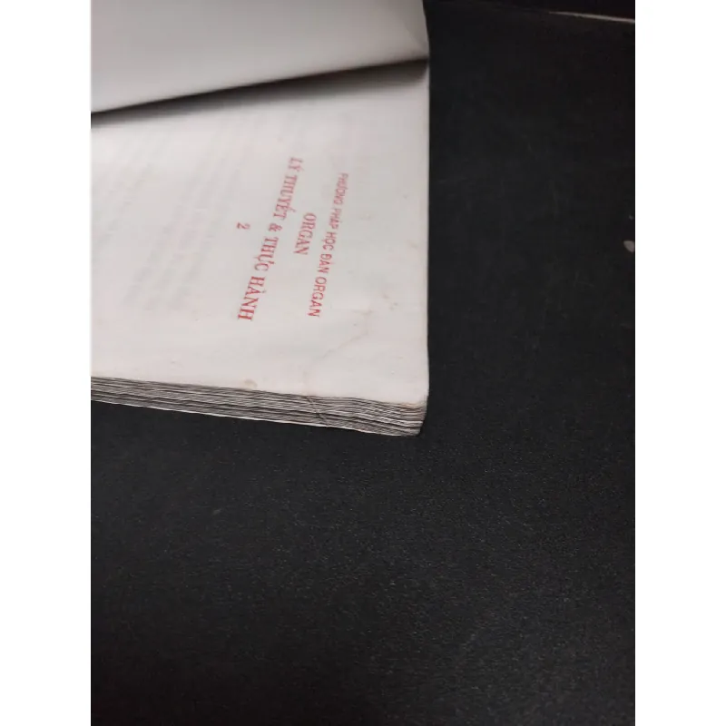 Phương pháp học đàn Organ lý thuyết và thực hành 2 mới 80% ố 1999 Ngô Ngọc Thắng HCM2103 GIÁO TRÌNH, CHUYÊN MÔN 413281