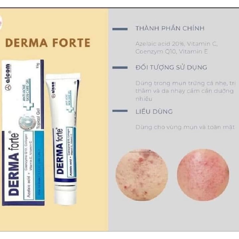 Kem trị mụn Derma Forte 1545