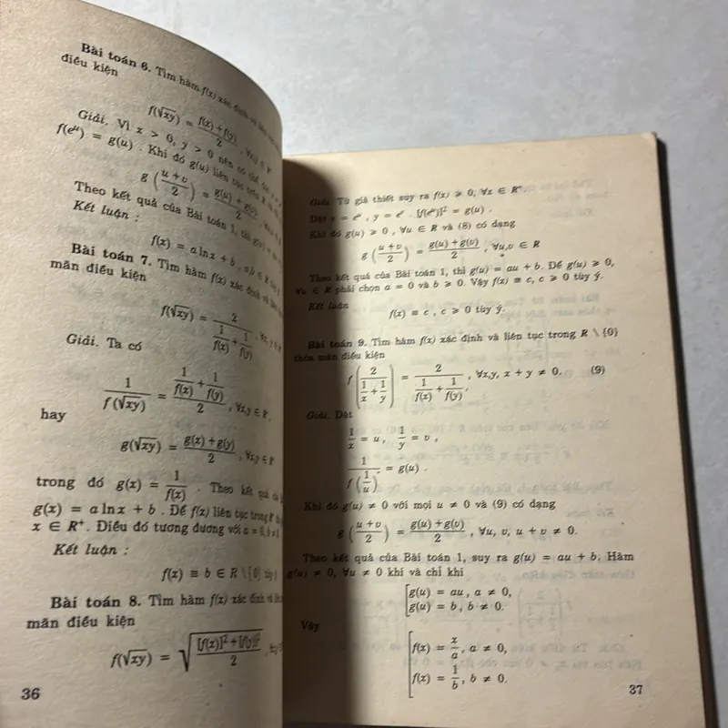 Phương trình hàm - Nguyễn Văn Mậu 740109