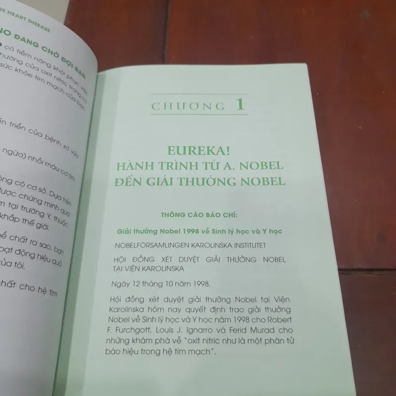 Dr. Louis J. Ignarro - KHÔNG CÒN BỆNH TIM (giải Nobrl Y học) 573461