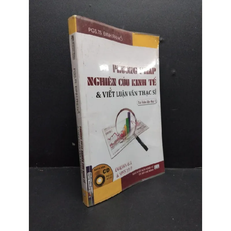 [Sách Cũ SCGR] Phương pháp nghiên cứu kinh tế và viết luận văn thạc sĩ 2017 mới 80% ố vàng cong sách HCM1906 PGS.TS Đinh Phi Hổ SÁCH GIÁO TRÌNH, CHUYÊN MÔN 678829