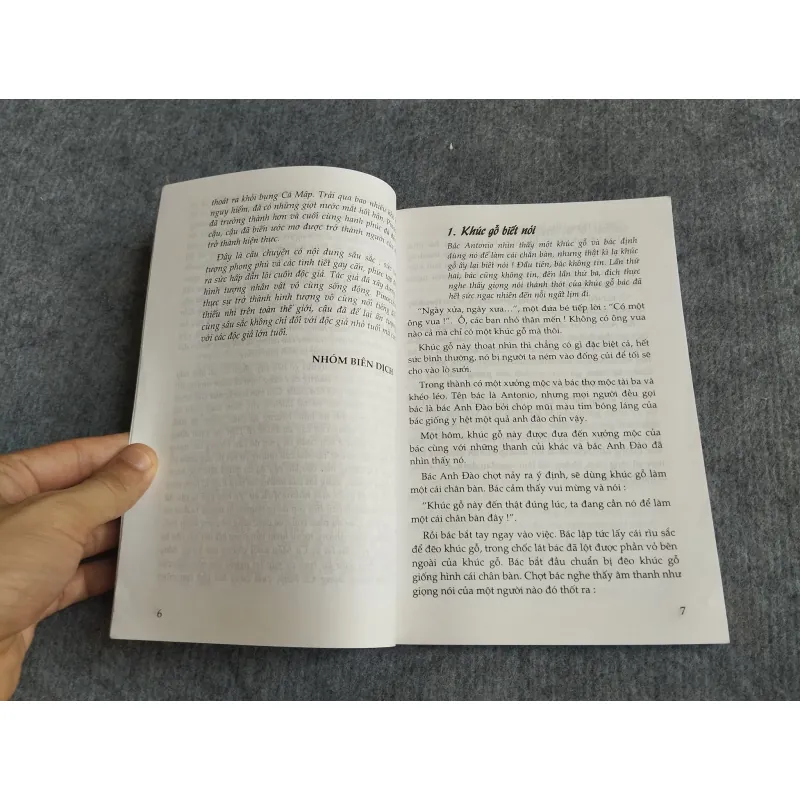 CUỘC PHIÊU LƯU CỦA CHÚ BÉ NGƯỜI GỖ 570830