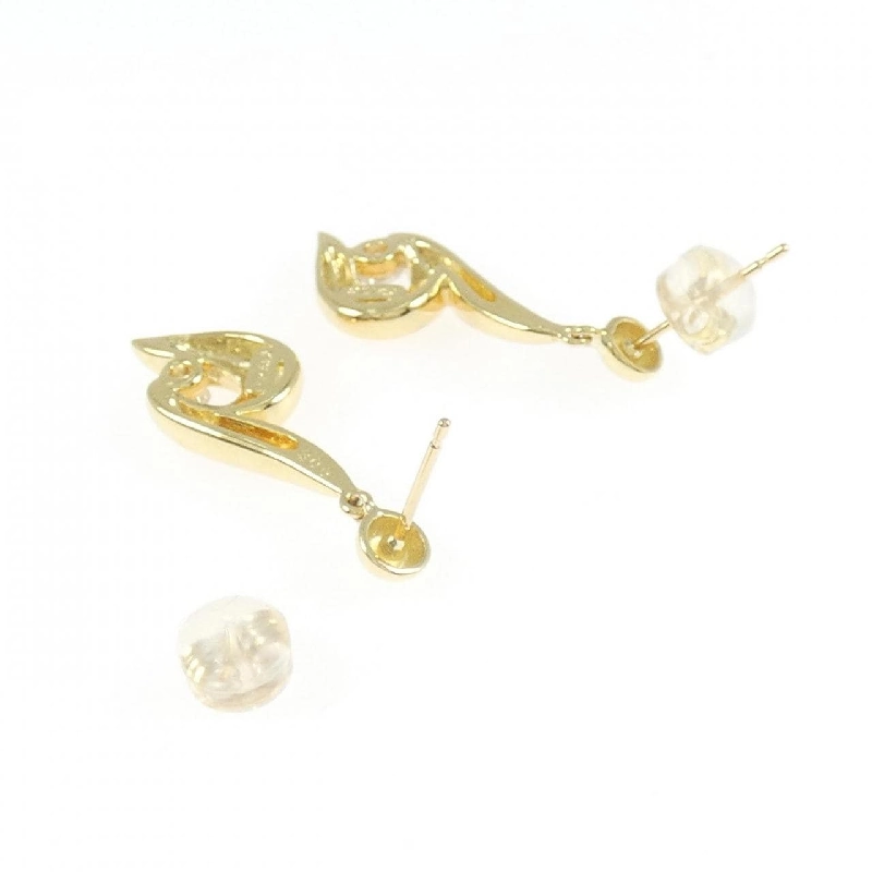 K18YG Bông tai kim cương 0.17CT - Hàng hiệu Chính hãng 870139