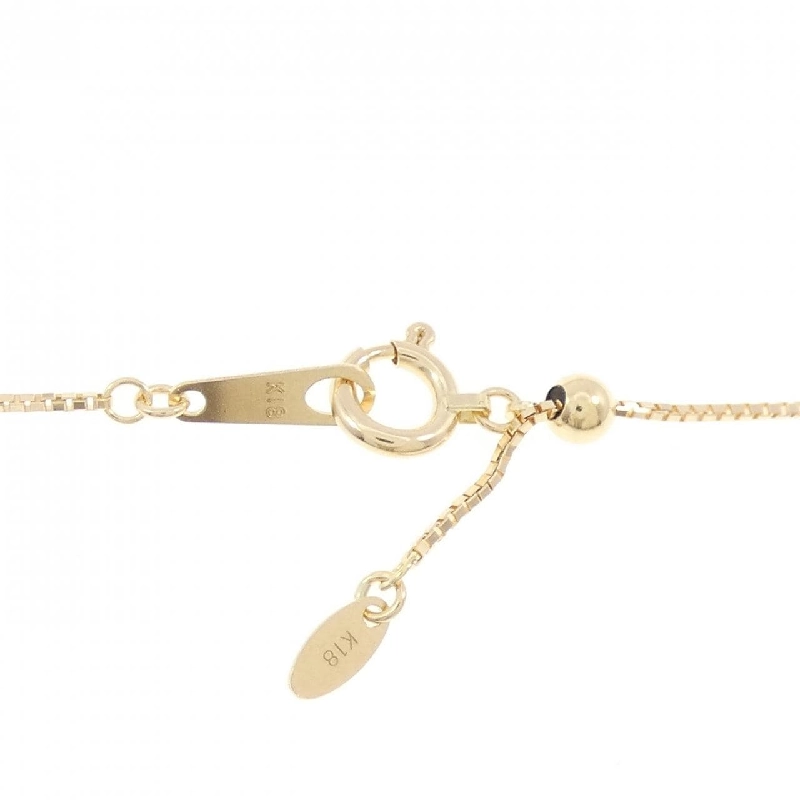 K18YG Ngọc trai đen dây chuyền 9.5mm - Hàng hiệu Chính hãng 857710