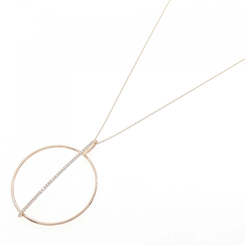 750PG/K18PG Dây chuyền kim cương 0.322CT - Hàng hiệu Chính hãng 851140