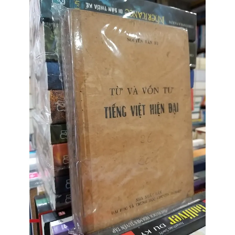 Từ và vốn từ tiếng Việt hiện đại - Nguyễn Văn Tu 396142