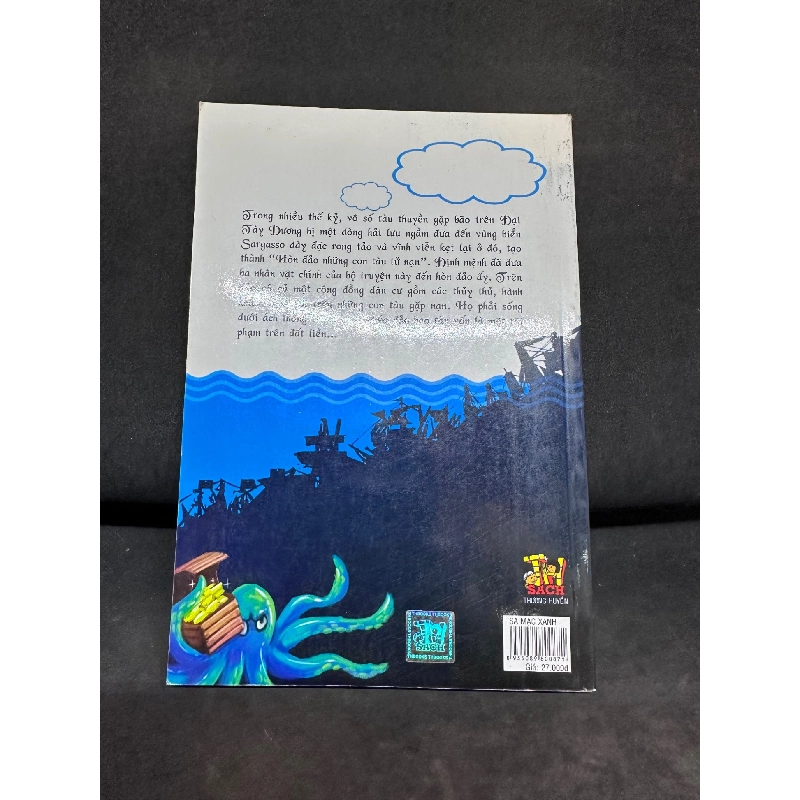 Hòn Đảo Những Con Tàu Tử Nạn, Tập 1, Sa Mạc Xanh. Alexander Belyaev, Mới 80% (Ố Nhẹ), 2008 SBM2407 916567
