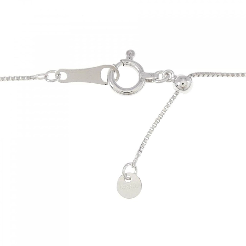 K18WG Dây chuyền kim cương chéo 0.26CT - Hàng hiệu Authentic 869059