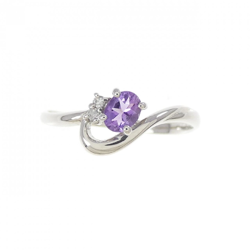 Nhẫn Amethyst PT900 - Hàng hiệu Chính hãng 852826