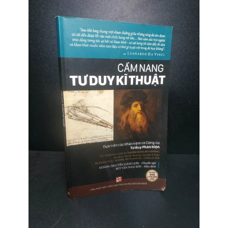 Cẩm nang Tư duy kĩ thuật 2016 - Richard Paul, Robert Niewoehner, Linda Elder new 90% HCM2007 911986