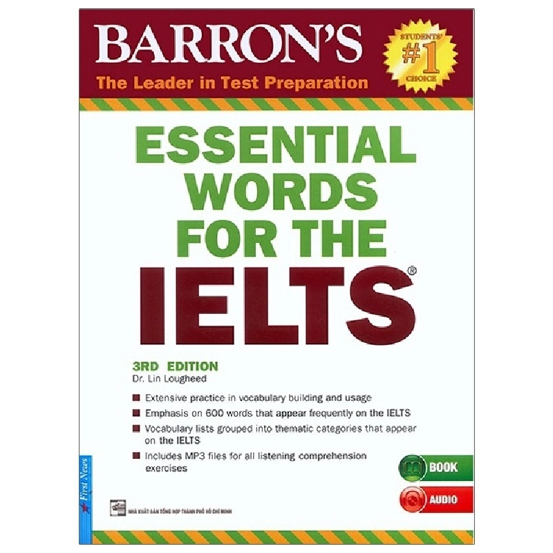 Barron's Essential Words For The IELTS - 3rd Edition - Dr. Lin Lougheed (Mới 100%) Tiếng Anh, First News - SÁCH ĐẠI HỌC 481270