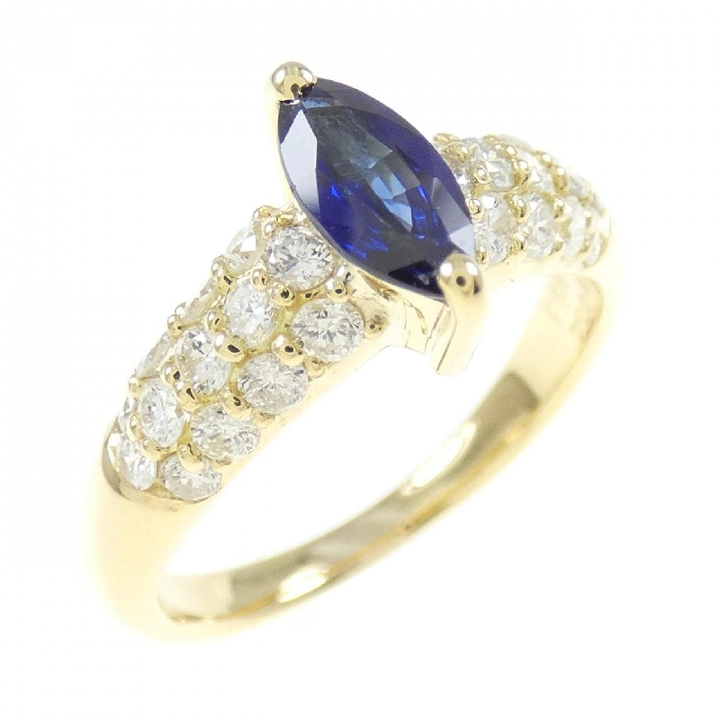 Nhẫn Sapphire K18YG 0.62CT 670796