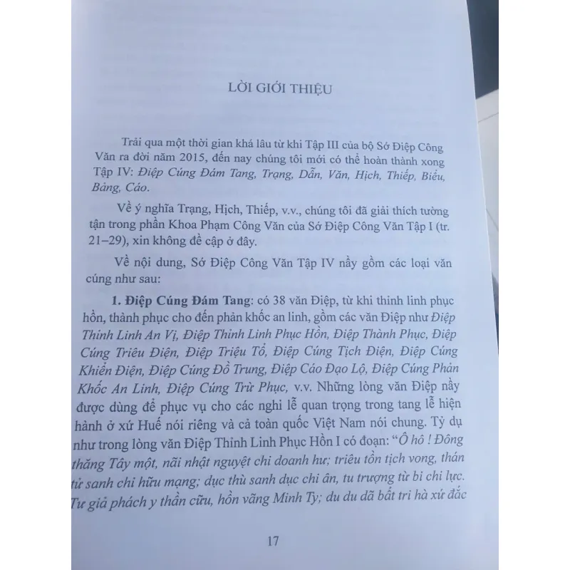 Sớ Điệp Công Văn Tập 4 717651