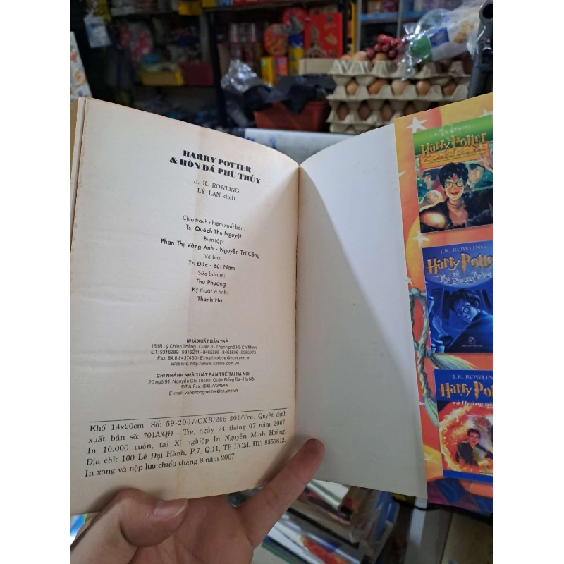 Harry Potter Và Hòn Đá Phù thủy - J.K. Rowling - 2007 mới 80% ố - VĂN HỌC - HCM3012 921409