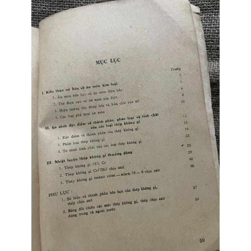 Trần Đức Hòa - thép không gỉ và phương pháp nhiệt luyện -Xb 1978 933030